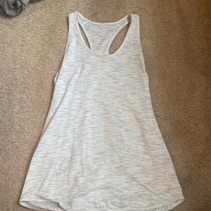 White Lululemon tank top
